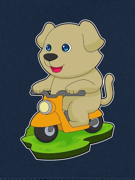 Hund Motorroller