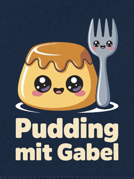 Pudding Mit Gabel
