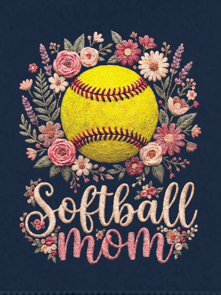 Blumen-Softball-Mutter