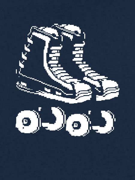Rollschuhe Pixel