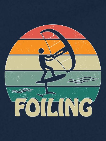 Foiling Retro Sunset