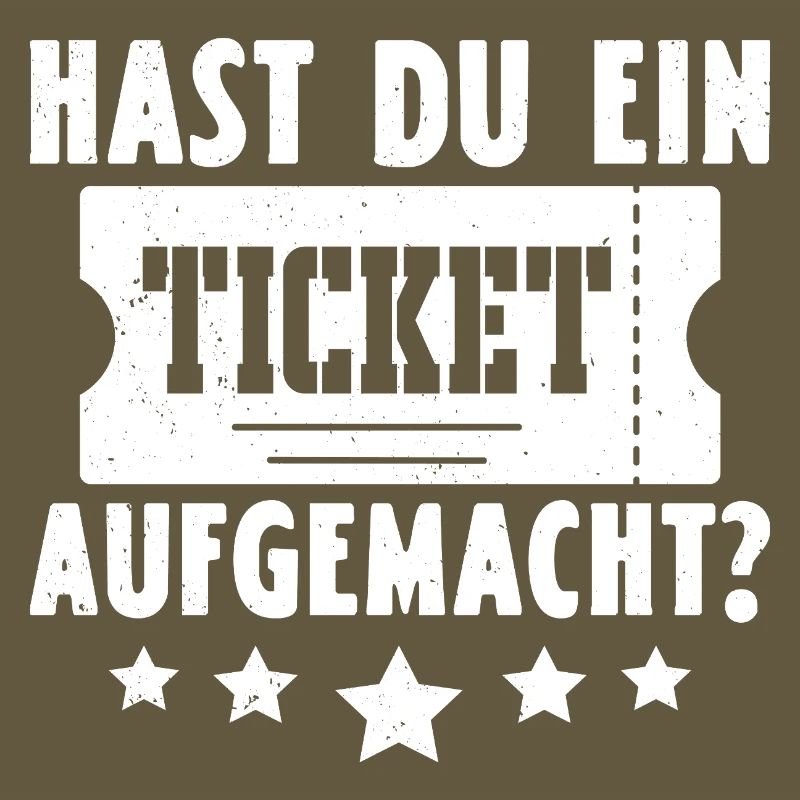 Science Coder HAST DU EIN TICKET AUFGEMACHT LUSTIG