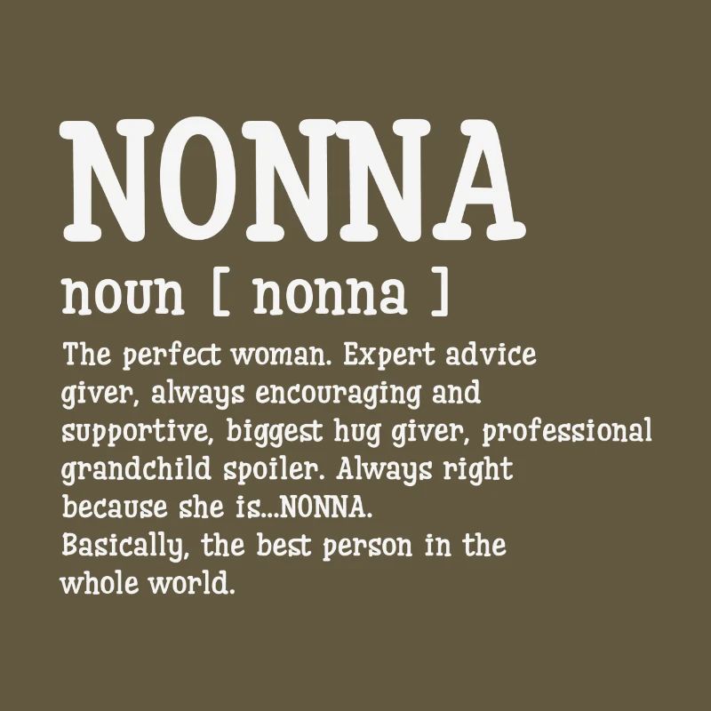 Nonna Defination Muttertag