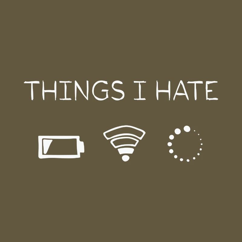 Things I Hate Programmer Outfit Gamer