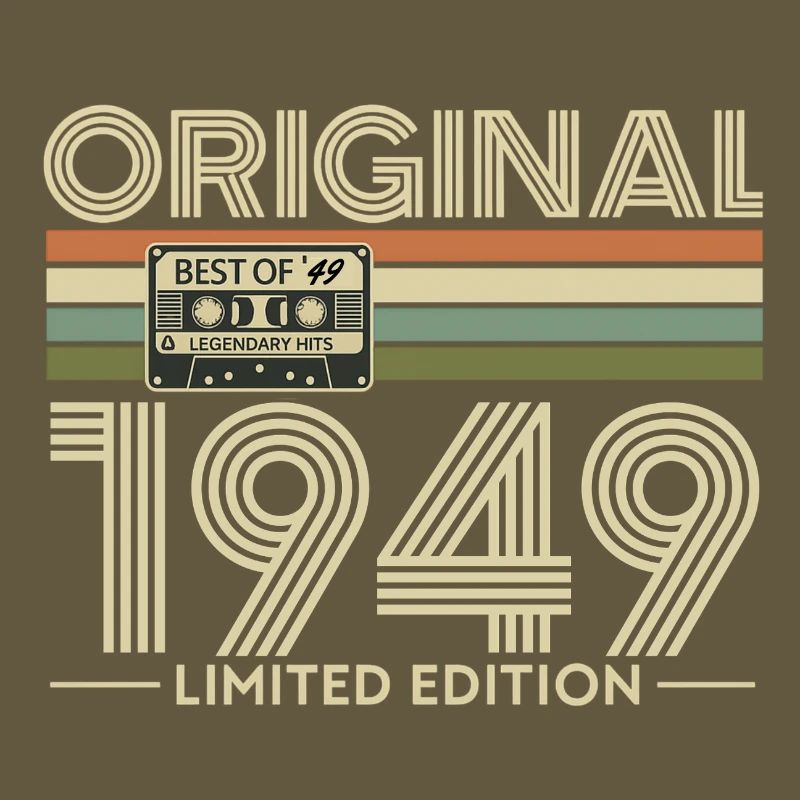 Original 1949 Édition Limitée Retro
