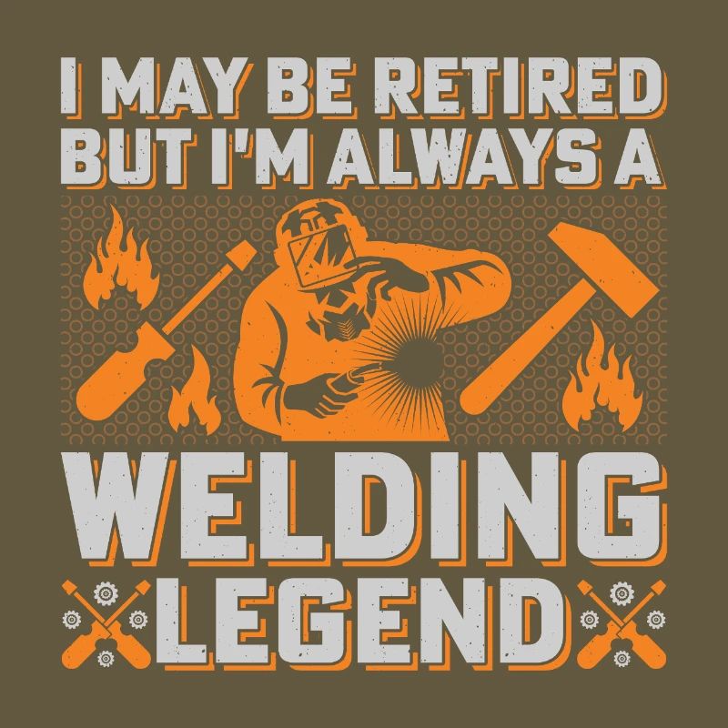Welding Legend: Flames & Tools Welders