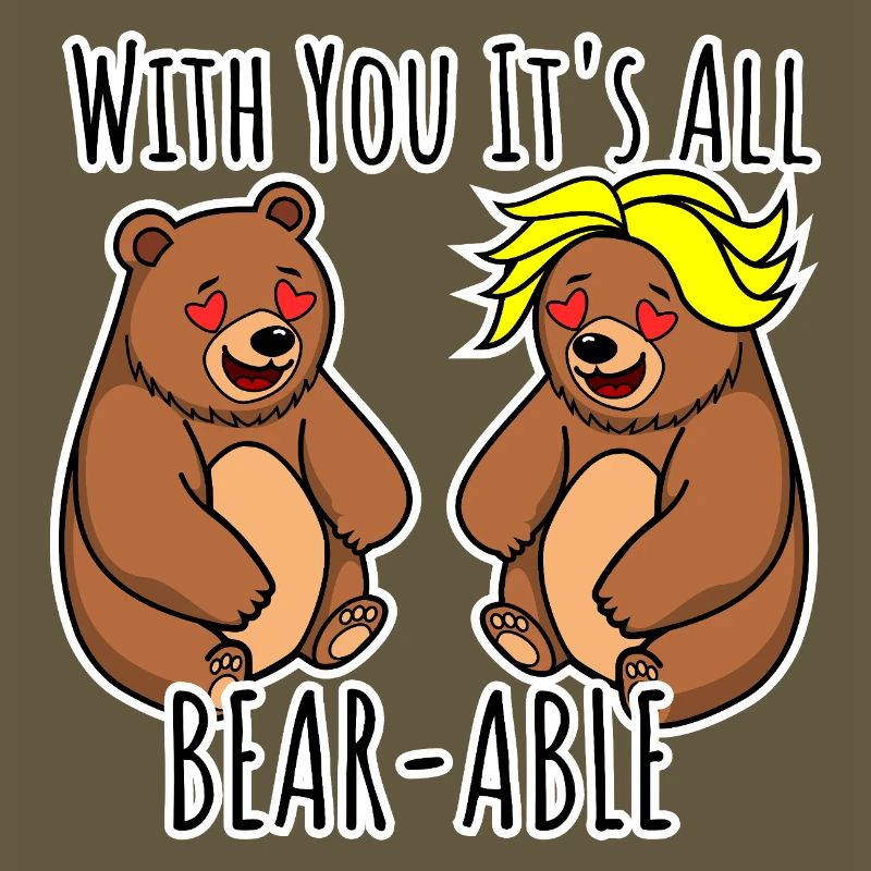 Die Bären lieben einander! It's all Bear-able!
