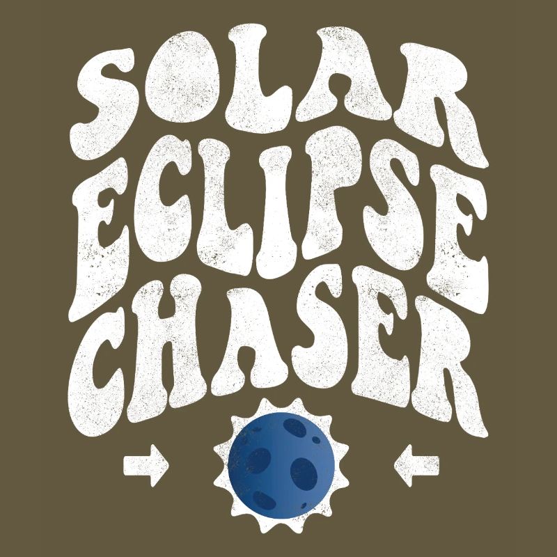 Solar eclipse chaser white