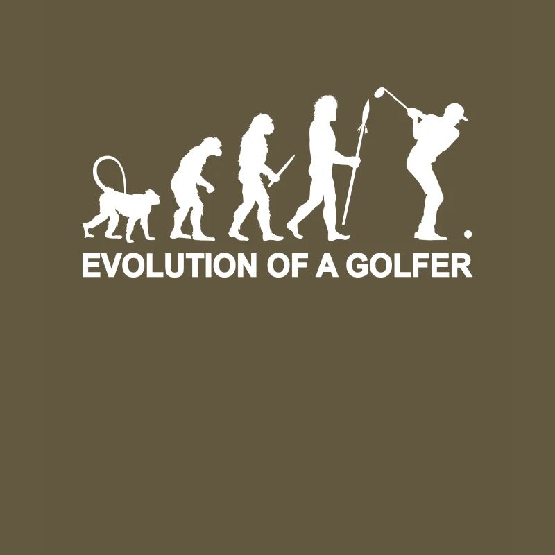 Evolution eines Golfers