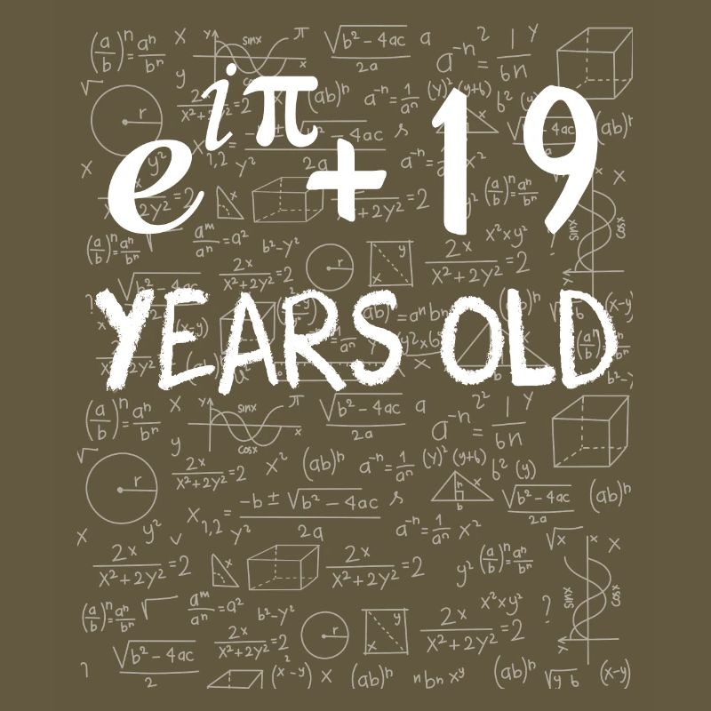 18th birthday 18 years old Euler Identity math