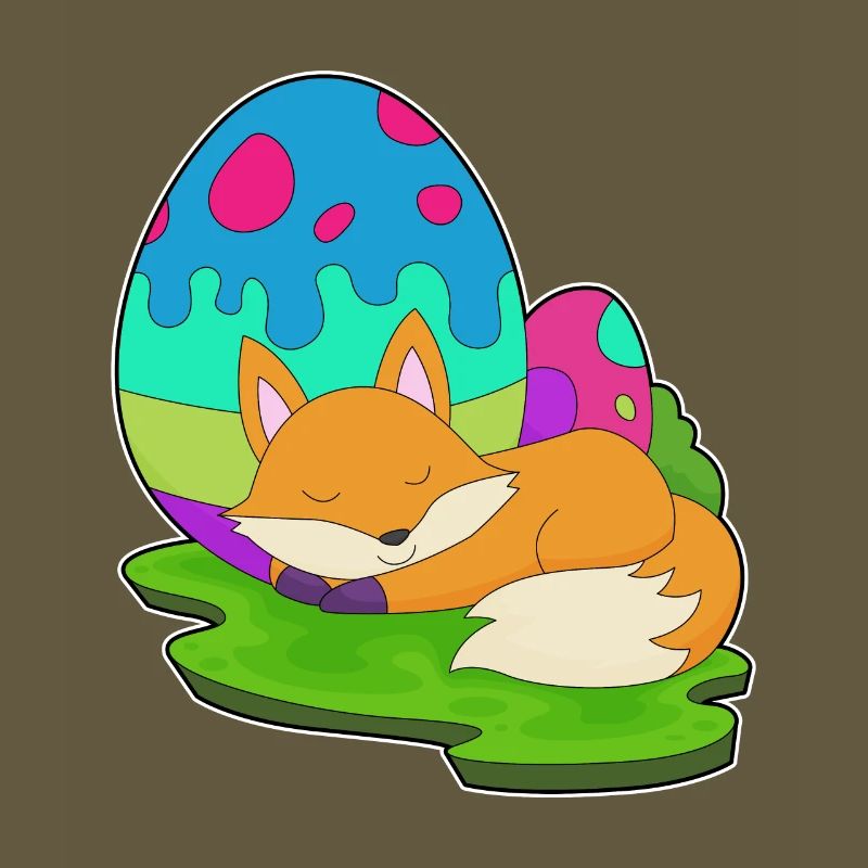 Fox Easter Easter Eggs