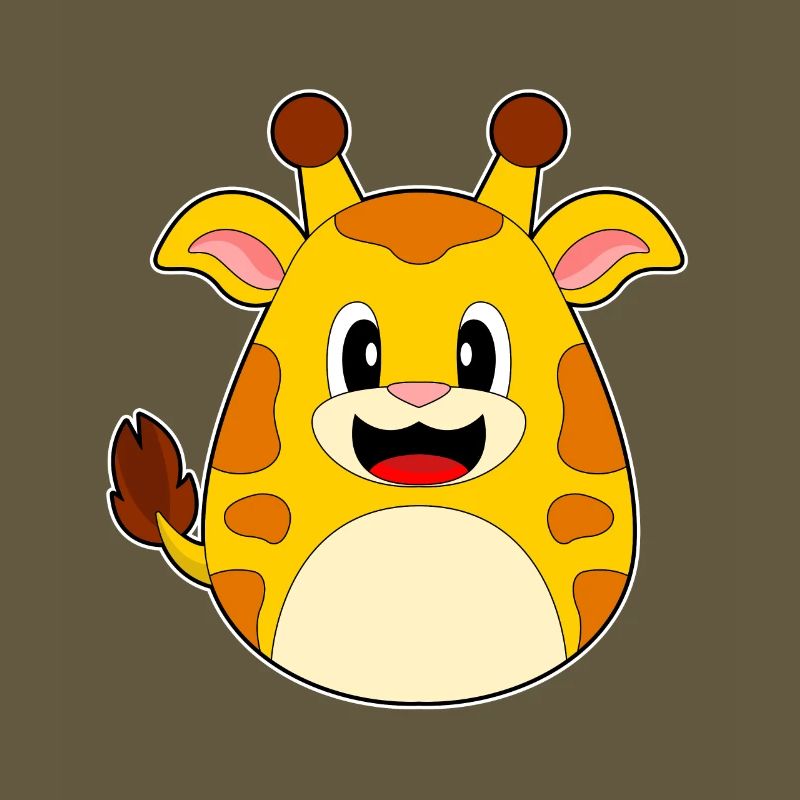 Giraffe Easter Easter Egg