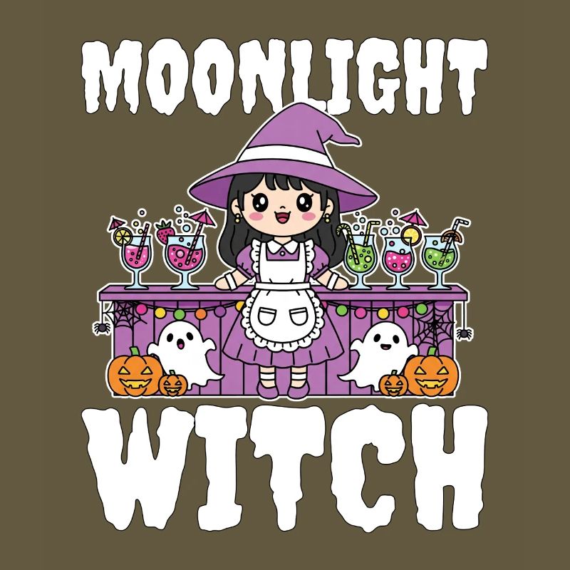MOONLIGHT WITCH - WITCH HALLOWEEN