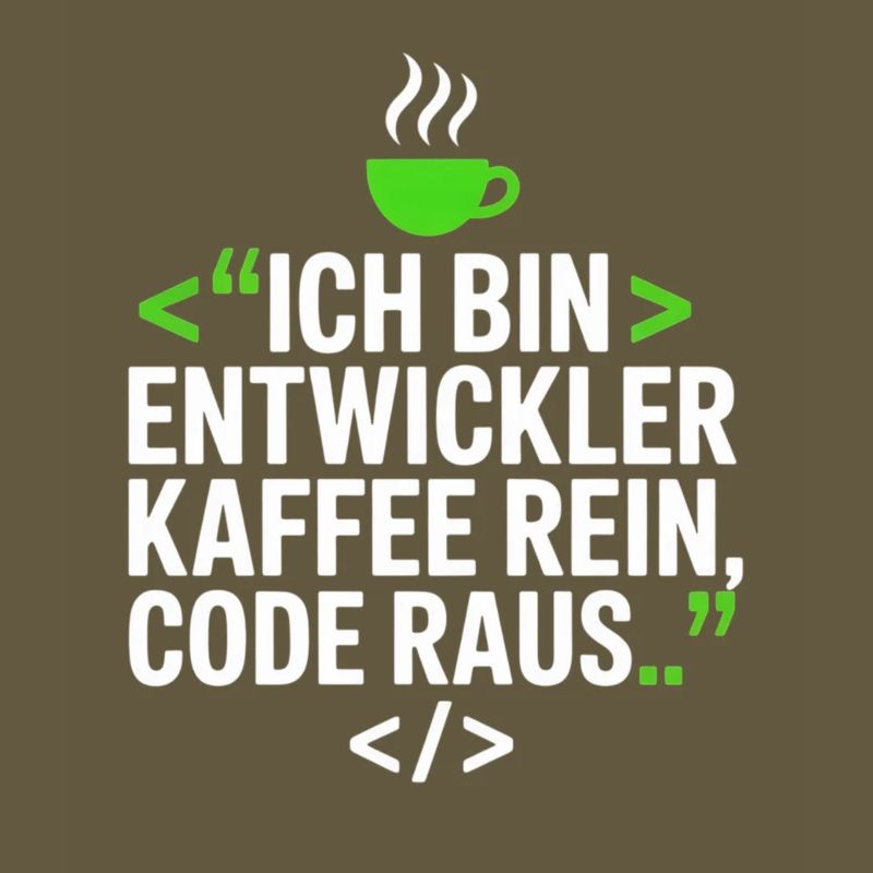 Developer Coffee Saying