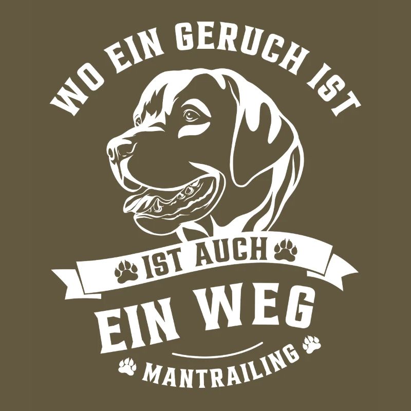 Mantrailing Labrador Wo ein Geruch da ein Weg