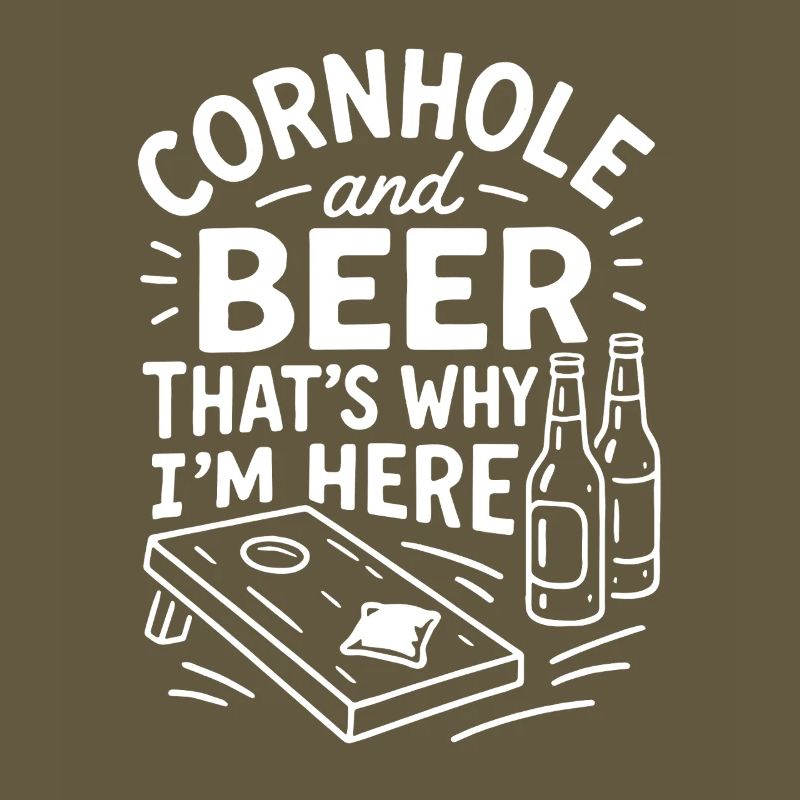 Cornhole und Bier - Darum bin ich hier