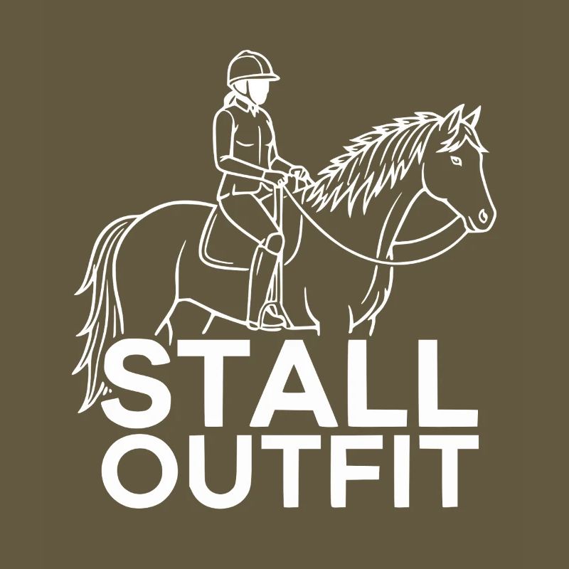 Équipe d’écurie de cavalier à cheval