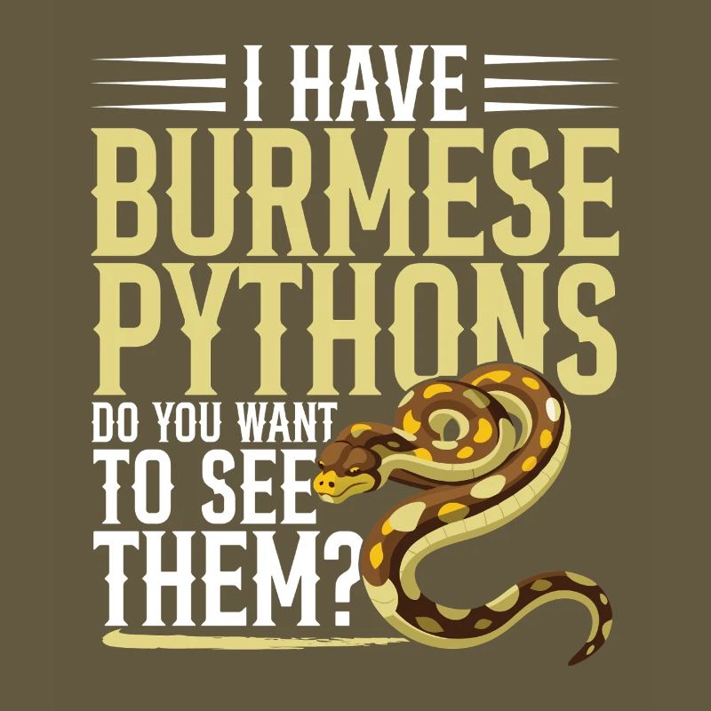 Burmesische Python HDE Schlangen-Stofftier-Reptil