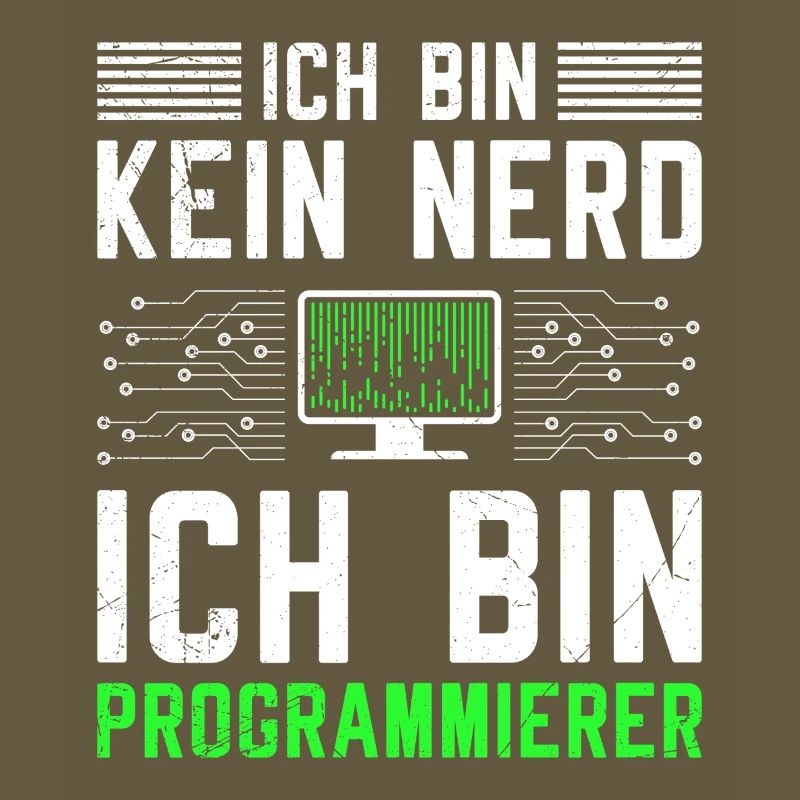 Ordinateur Je ne suis pas un nerd Je suis un programmeur