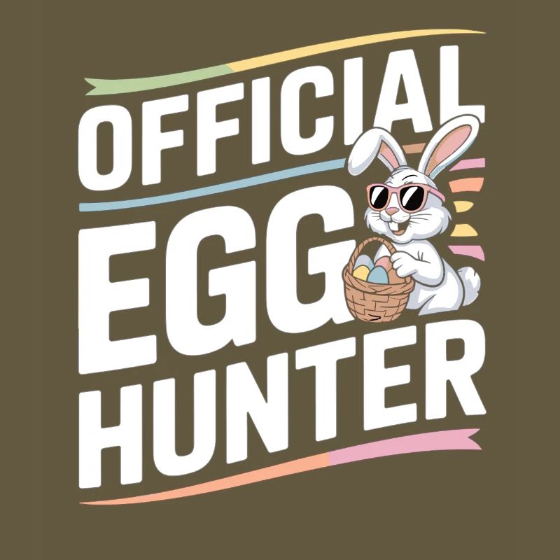 Official Egg Hunter Easter Bunny Easter Humor
