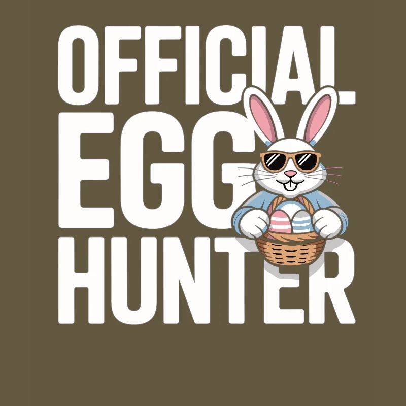 Official Egg Hunter Easter Bunny Easter Humor