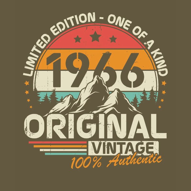 1966 Original Vintage Geburtstag Geschenk