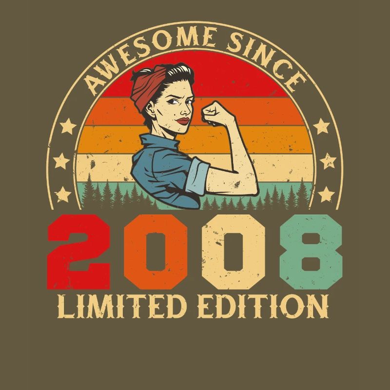 2008 Retro-Ehefrau-Geburtstagsgeschenk