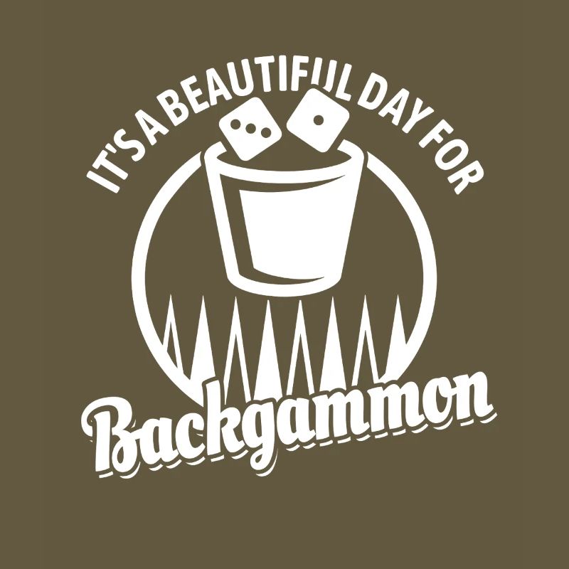 It's a beautiful day for Backgammon | Board Game
