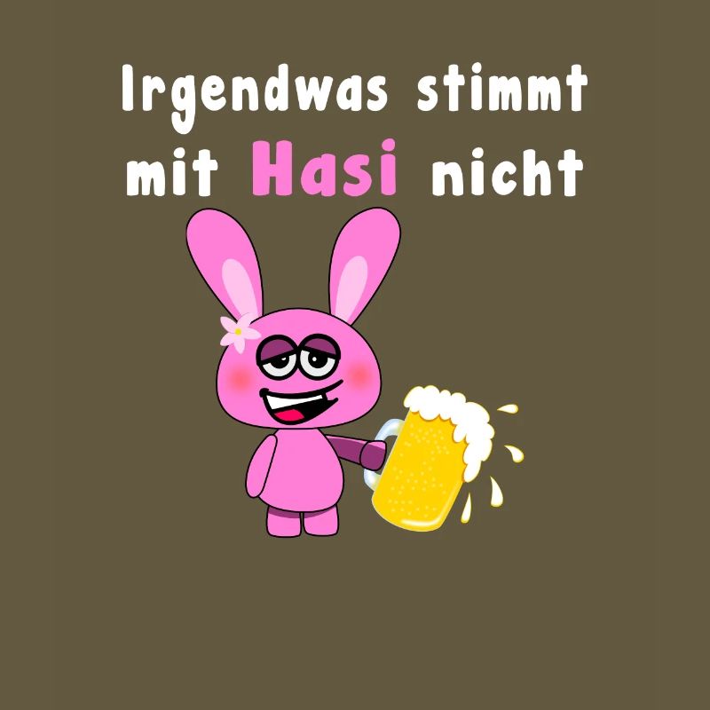 Something Is Wrong With Hasi Pink Drunken Rabbit
