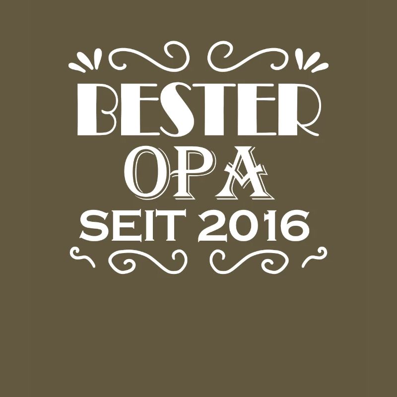 Bester Opa seit 2016 - Opa Geschenkidee