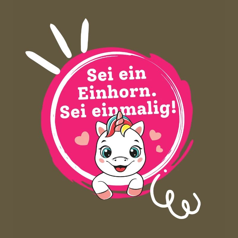 Sei ein Einhorn, Sei Einmalig!