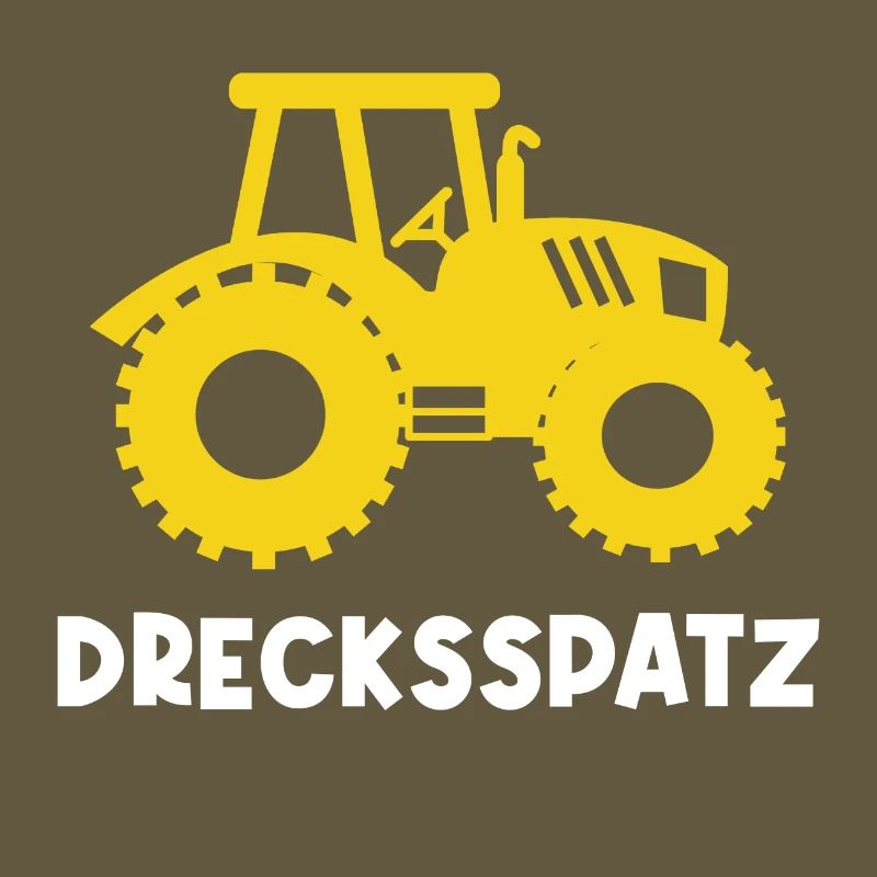 Traktor Bauer Feld Ackerbau Statement Biobauer