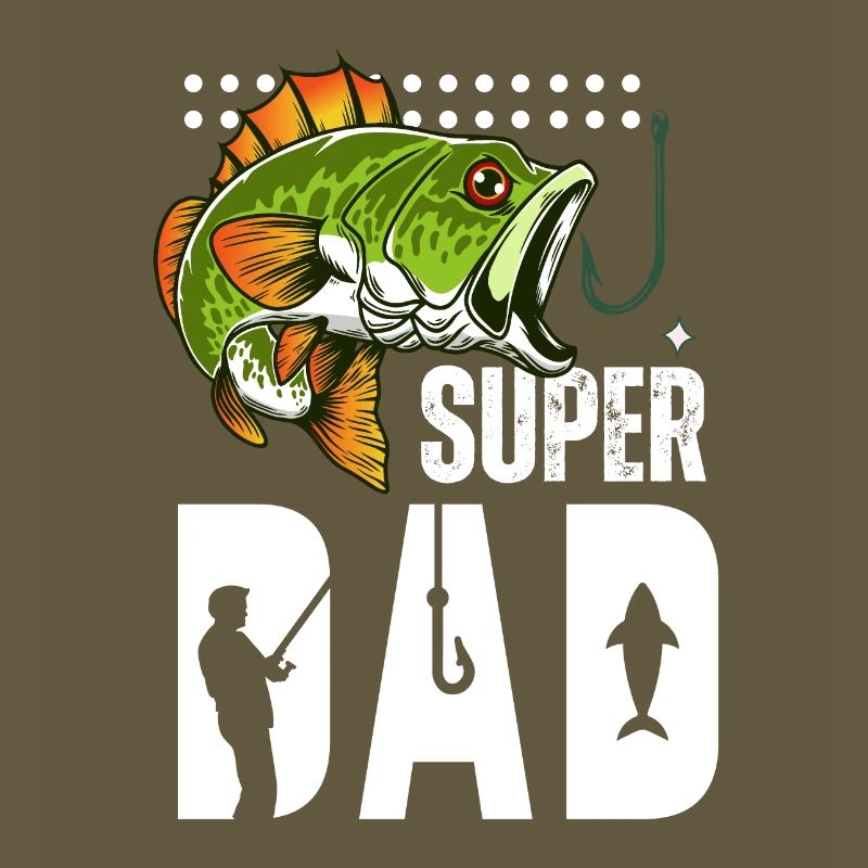 Super Dad Pêche Poisson Géant