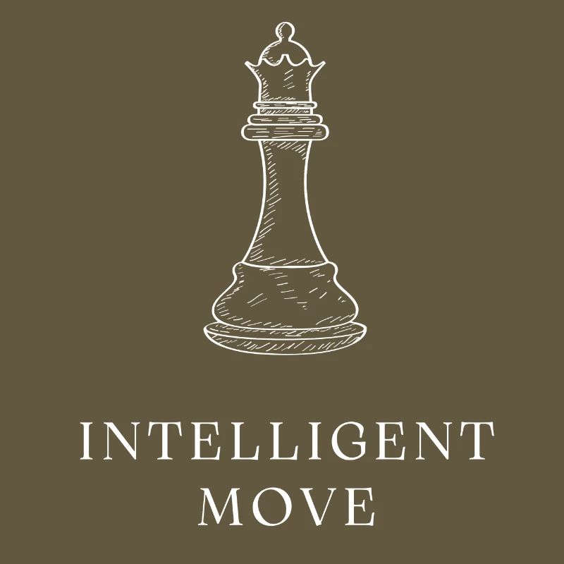 Intelligent Move Chess Strategy Mindset Tee