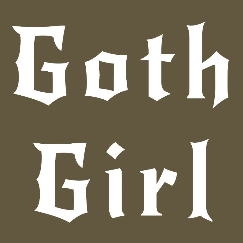 Gothic-Mädchen, Geschenk für Gothic-Mädchen oder -Frau