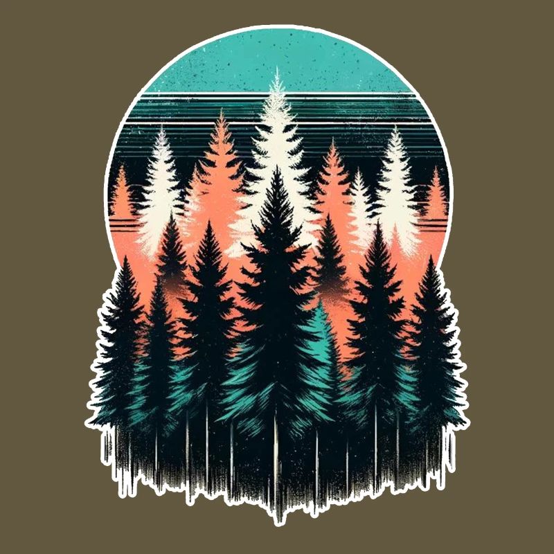 Forest Light Sunset