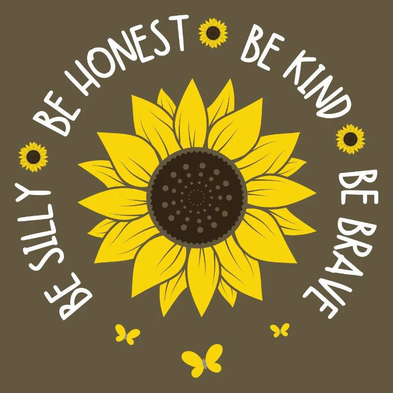 Sei albern, sei ehrlich, sei freundlich, sei mutig