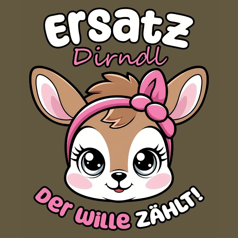 Kawaii Hirsch says replacement dirndl, the will counts!