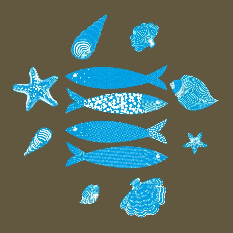 Underwater Sea Fish Pattern