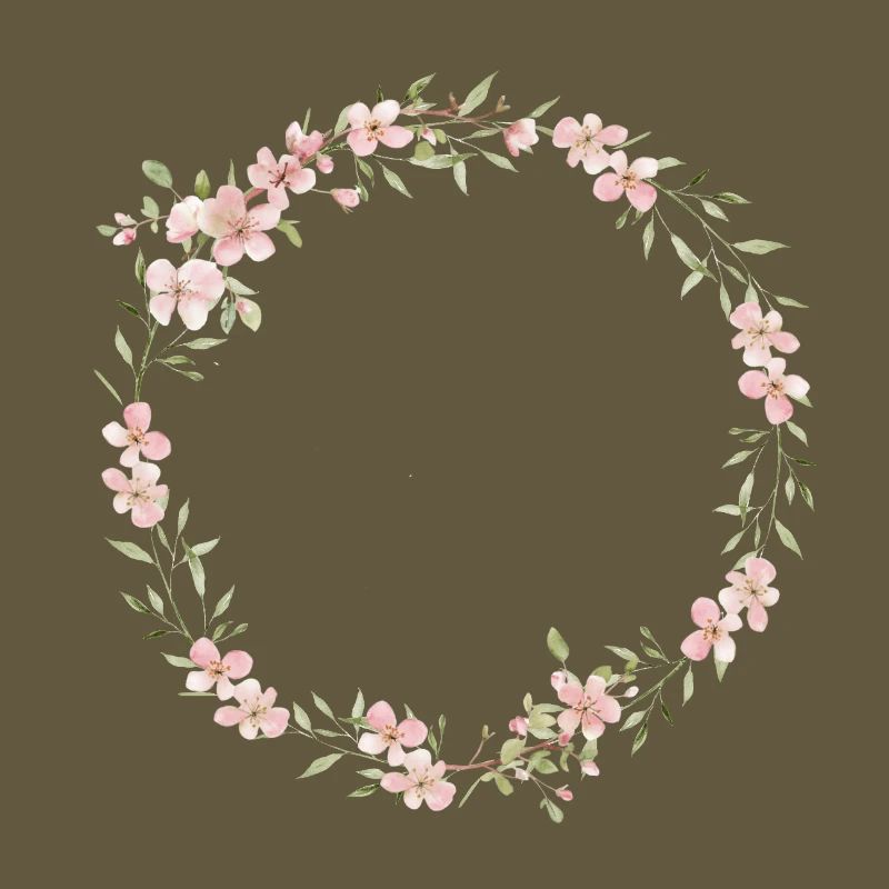 Spring Wreath - Personalizable
