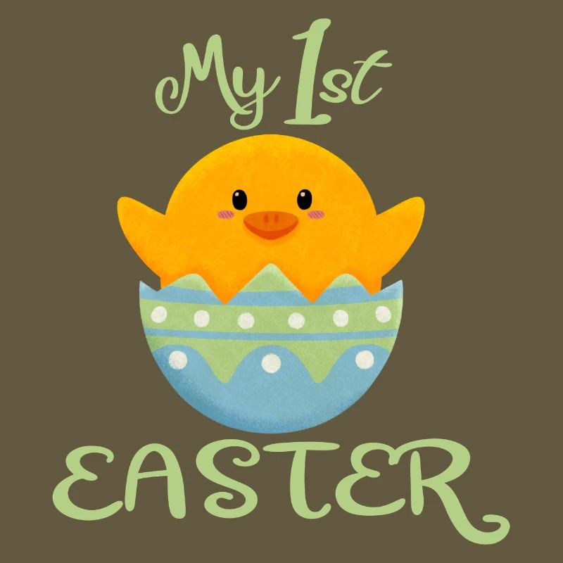 Happy Easter First Easter Chick