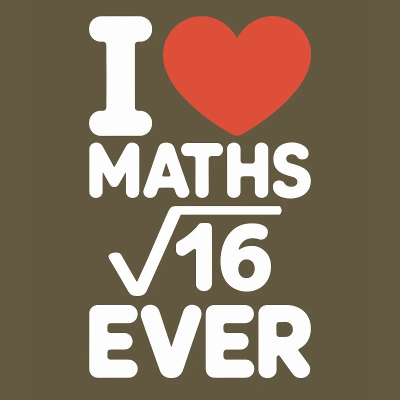 Math J’adore les maths Maths Nerd Professeur de mathématiques