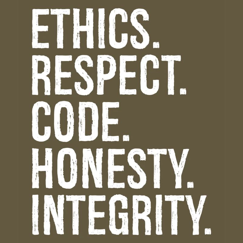 ethics respect code honesty integrity