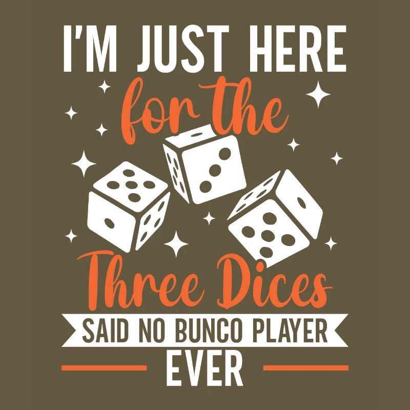Bunco Squad Dice Player Board Games Gift
