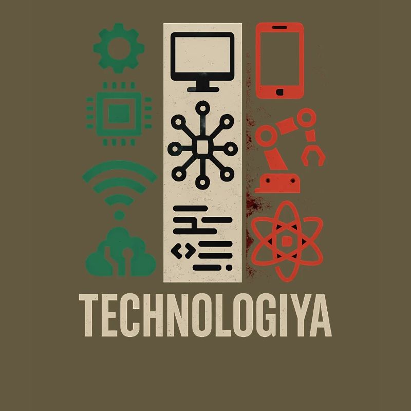 Futuristic Tech Circuit, Technologia Funny Meme
