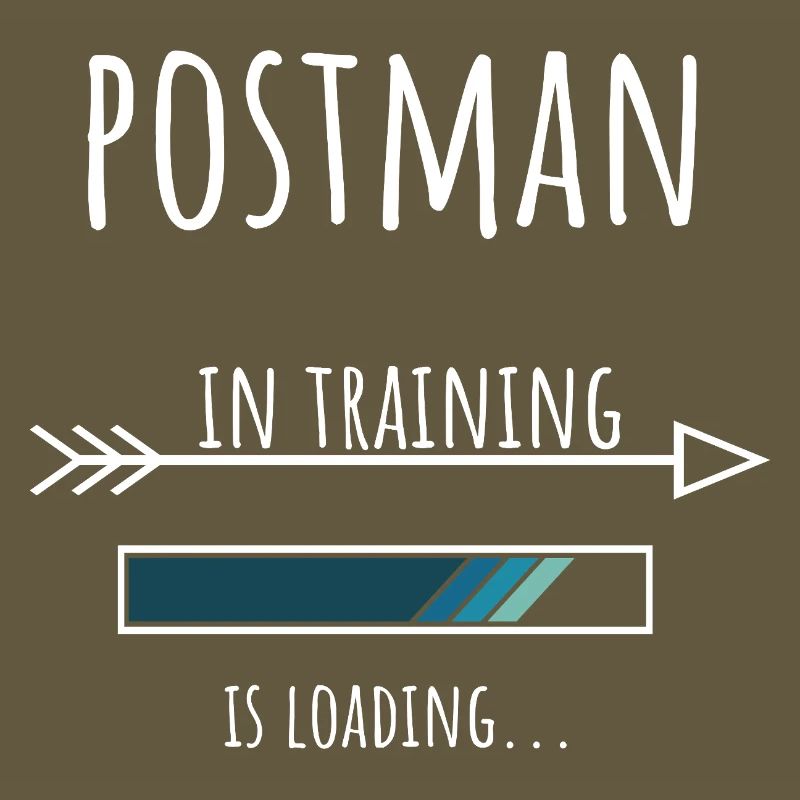 Postman Geschenk Beruf Ausbildung Postbote