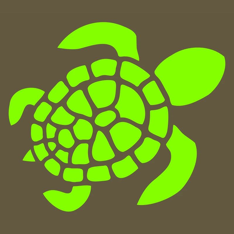 Turtle Logo Turtle Shell Pattern Icon