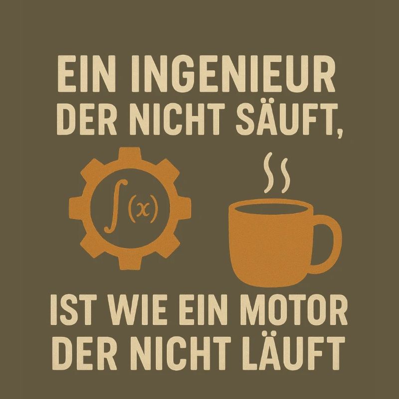 Ingénieur Humour Coffee Engine