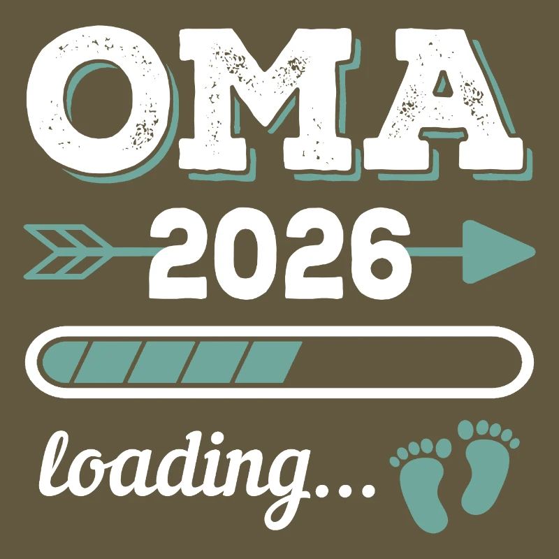Oma 2026 Loading Werdende Großmutter Geschenkidee