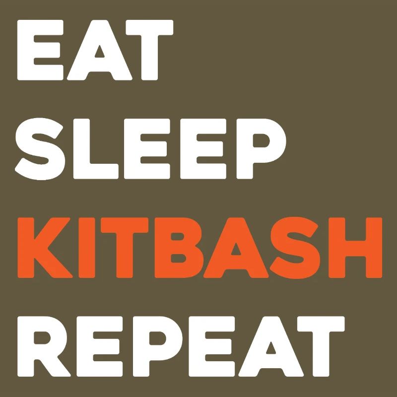 Kitbash Manger Sommeil Répéter
